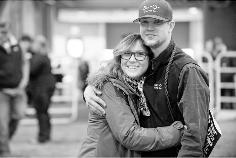 Photo of a girl and a man